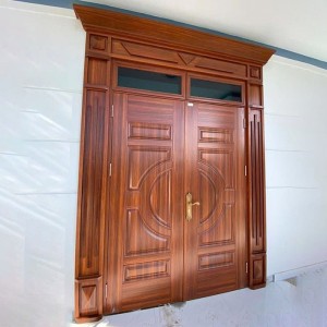 Cửa Thép Vân Gỗ MS:06